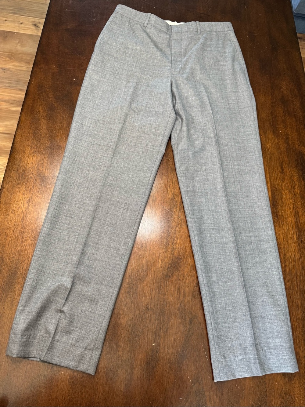 L.L. Bean Gray Wool Dress Pants